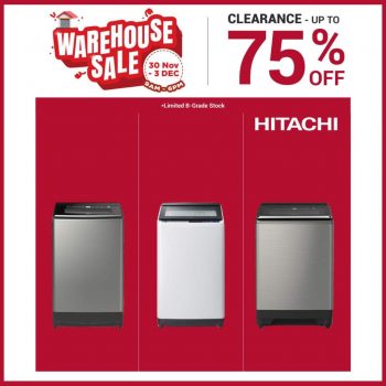 Hitachi-Mega-Clearance-Warehouse-Sale-2-350x350 - Electronics & Computers Home Appliances Kitchen Appliances Selangor Warehouse Sale & Clearance in Malaysia 