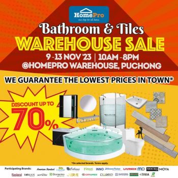 HomePro-Bathroom-Tiles-Warehouse-Sale-350x350 - Flooring Home & Garden & Tools Sanitary & Bathroom Selangor Warehouse Sale & Clearance in Malaysia 