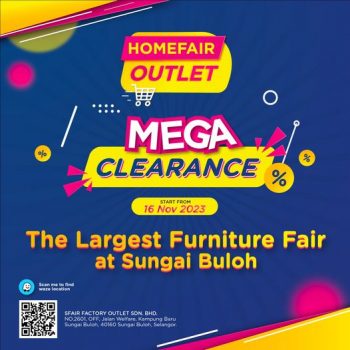 Homefair-Outlet-Mega-Clearance-Sale-350x350 - Furniture Home & Garden & Tools Home Decor Selangor Warehouse Sale & Clearance in Malaysia 