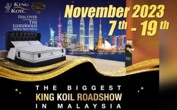 King-Koil-Roadshow-at-IPC-Shopping-Centre-350x218 - Beddings Events & Fairs Home & Garden & Tools Mattress Selangor 