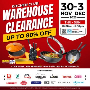 Kitchen-Club-Warehouse-Clearance-Sale-350x350 - Home & Garden & Tools Kitchenware Selangor Warehouse Sale & Clearance in Malaysia 