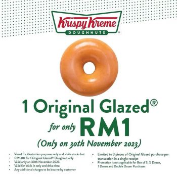 Krispy-Kreme-Special-Deal-350x350 - Food , Restaurant & Pub Johor Kedah Kelantan Kuala Lumpur Melaka Negeri Sembilan Pahang Penang Perak Perlis Promotions & Freebies Putrajaya Sabah Sarawak Selangor Terengganu 