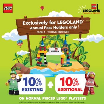 LEGO-Playset-10-OFF-10-OFF-Promotion-for-LEGOLAND-Annual-Pass-Holder-350x350 - Baby & Kids & Parenting Johor Promotions & Freebies Toys 