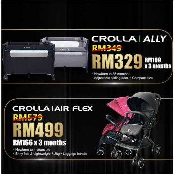 LittleWhiz.com-Crolla-11.11-Big-Sale-4-350x350 - Automotive Baby & Kids & Parenting Babycare Johor Kedah Kelantan Kuala Lumpur Malaysia Sales Melaka Negeri Sembilan Pahang Penang Perak Perlis Putrajaya Sabah Sarawak Selangor Terengganu 