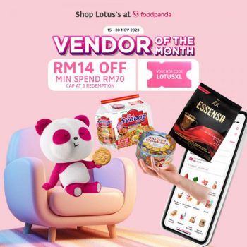 Lotuss-RM14-OFF-Promotion-on-FoodPanda-350x350 - Johor Kedah Kelantan Kuala Lumpur Melaka Negeri Sembilan Online Store Pahang Perak Perlis Promotions & Freebies Putrajaya Sabah Sarawak Selangor Supermarket & Hypermarket Terengganu 
