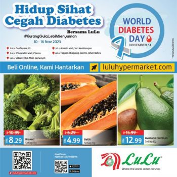 LuLu-World-Diabetes-Day-Promotion-350x349 - Johor Kedah Kelantan Kuala Lumpur Melaka Negeri Sembilan Pahang Penang Perak Perlis Promotions & Freebies Putrajaya Sabah Sarawak Selangor Supermarket & Hypermarket Terengganu 