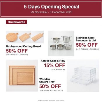 MUJI-Opening-Special-1-350x350 - Apparels Fashion Accessories Fashion Lifestyle & Department Store Home Decor Kitchenware Kuala Lumpur Promotions & Freebies Selangor 