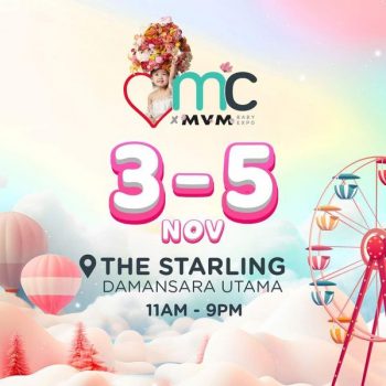 MVM-BABY-EXPO-at-The-Starling-350x350 - Baby & Kids & Toys Babycare Events & Fairs Selangor 