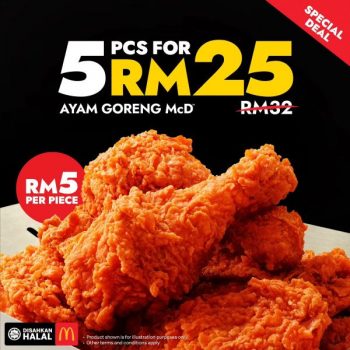 McDonalds-Ayam-Goreng-McD-5pcs-for-RM25-350x350 - Fast Food Food , Restaurant & Pub Johor Kedah Kelantan Kuala Lumpur Melaka Negeri Sembilan Pahang Penang Perak Perlis Promotions & Freebies Putrajaya Sabah Sarawak Selangor Terengganu 