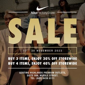 Nike-Factory-Store-Special-Sale-at-Genting-Highlands-Premium-Outlets-350x350 - Apparels Fashion Accessories Fashion Lifestyle & Department Store Footwear Malaysia Sales Pahang 
