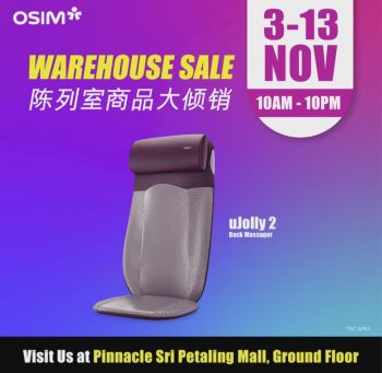 OSIM-Warehouse-Sale-3-350x341 - Beauty & Health Kuala Lumpur Massage Selangor Warehouse Sale & Clearance in Malaysia 