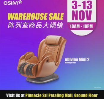 OSIM-Warehouse-Sale-6-350x332 - Beauty & Health Kuala Lumpur Massage Selangor Warehouse Sale & Clearance in Malaysia 