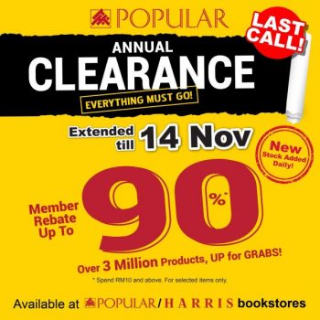 POPULAR-Annual-Clearance-Sale-350x350 - Books & Magazines Johor Kedah Kelantan Kuala Lumpur Melaka Negeri Sembilan Pahang Penang Perak Perlis Putrajaya Sabah Sarawak Selangor Stationery Terengganu Warehouse Sale & Clearance in Malaysia 