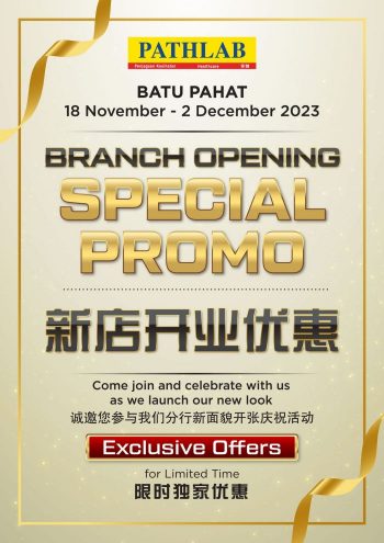 Pathlab-New-Concept-Launch-Promotion-at-Batu-Pahat-350x495 - Beauty & Health Health Supplements Johor Personal Care Promotions & Freebies 