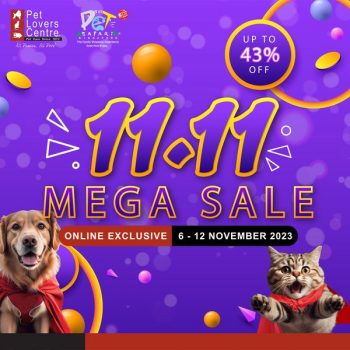Pet-Lovers-Centre-11.11-Mega-Sale-350x350 - Johor Kedah Kelantan Kuala Lumpur Malaysia Sales Melaka Negeri Sembilan Online Store Pahang Penang Perak Perlis Pets Putrajaya Sabah Sarawak Selangor Terengganu 