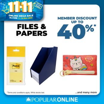 Popular-11.11-Online-Mega-Sale-7-350x350 3-14 Nov 2023: Popular 11.11 Online Mega Sale