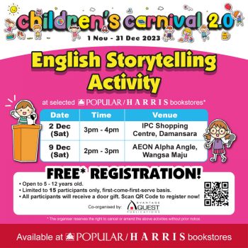 Popular-Childrens-Carnival-2.0-6-350x350 - Books & Magazines Events & Fairs Johor Kedah Kelantan Kuala Lumpur Melaka Negeri Sembilan Pahang Penang Perak Perlis Putrajaya Sabah Sales Happening Now In Malaysia Sarawak Selangor Stationery Terengganu 