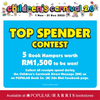 Popular-Childrens-Carnival-2.0-8-1-350x350 - Books & Magazines Events & Fairs Johor Kedah Kelantan Kuala Lumpur Melaka Negeri Sembilan Pahang Penang Perak Perlis Putrajaya Sabah Sales Happening Now In Malaysia Sarawak Selangor Stationery Terengganu 