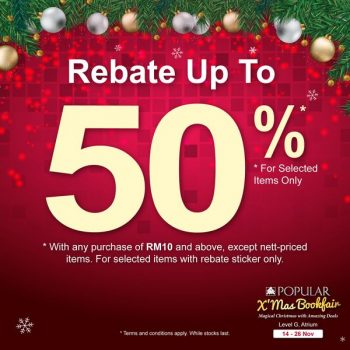 Popular-XMas-Bookfair-at-IPC-Shopping-Centre-1-350x350 - Books & Magazines Events & Fairs Selangor Stationery 
