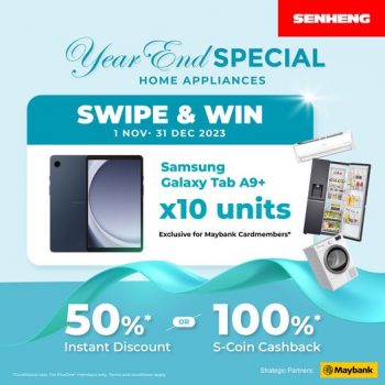 SENHENG-Year-End-Special-350x350 - Electronics & Computers Home Appliances IT Gadgets Accessories Johor Kedah Kelantan Kuala Lumpur Melaka Negeri Sembilan Pahang Penang Perak Perlis Promotions & Freebies Putrajaya Sabah Sarawak Selangor Terengganu 