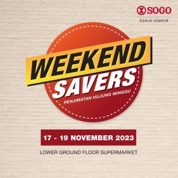 SOGO-Weekend-Savers-350x350 - Kuala Lumpur Promotions & Freebies Selangor Supermarket & Hypermarket 