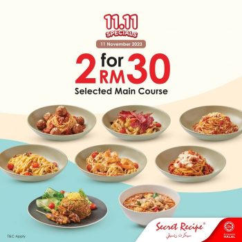 Secret-Recipe-11.11-Special-350x350 - Beverages Food , Restaurant & Pub Johor Kedah Kelantan Kuala Lumpur Melaka Negeri Sembilan Pahang Penang Perak Perlis Promotions & Freebies Putrajaya Sabah Sarawak Selangor Terengganu 