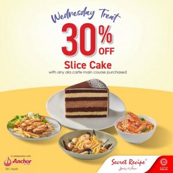 Secret-Recipe-Wednesday-Treats-350x350 - Cake Food , Restaurant & Pub Johor Kedah Kelantan Kuala Lumpur Melaka Negeri Sembilan Pahang Penang Perak Perlis Promotions & Freebies Putrajaya Sarawak Selangor Terengganu 