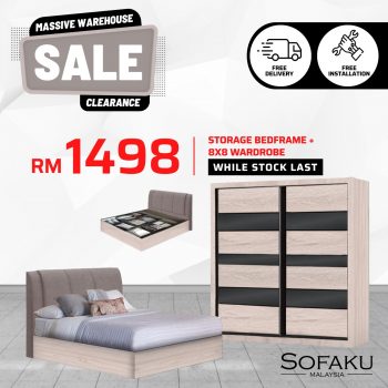 Sofaku-Warehouse-Sale-17-350x350 - Beddings Furniture Home & Garden & Tools Selangor Warehouse Sale & Clearance in Malaysia 