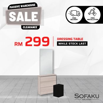 Sofaku-Warehouse-Sale-5-350x350 - Beddings Furniture Home & Garden & Tools Selangor Warehouse Sale & Clearance in Malaysia 