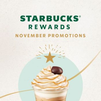 Starbucks-Rewards-November-Promotion-350x350 - Johor Kedah Kelantan Kuala Lumpur Melaka Negeri Sembilan Pahang Penang Perak Perlis Promotions & Freebies Putrajaya Sabah Sarawak Selangor Terengganu 