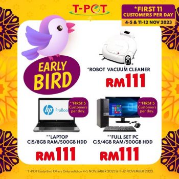 T-Pot-Early-Bird-Promo-3-350x350 - Electronics & Computers Home Appliances Promotions & Freebies Selangor 