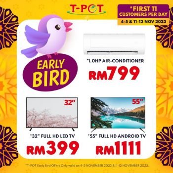 T-Pot-Early-Bird-Promo-4-350x350 - Electronics & Computers Home Appliances Promotions & Freebies Selangor 