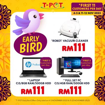 T-Pot-Early-Bird-Promotion-12-350x350 - Electronics & Computers Home Appliances Johor Kedah Kelantan Kitchen Appliances Kuala Lumpur Melaka Negeri Sembilan Pahang Penang Perak Perlis Promotions & Freebies Putrajaya Sabah Sarawak Selangor Terengganu 