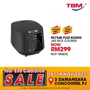 TBM-Year-End-Clearance-Sale-29-350x350 - Electronics & Computers Home Appliances Kitchen Appliances Selangor Warehouse Sale & Clearance in Malaysia 