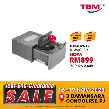 TBM-Year-End-Clearance-Sale-33-350x350 - Electronics & Computers Home Appliances Kitchen Appliances Selangor Warehouse Sale & Clearance in Malaysia 