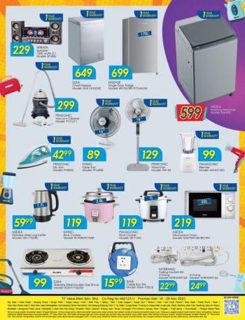 TF-Value-Mart-Promotion-Catalogue-21-350x458 - Johor Kedah Kelantan Kuala Lumpur Melaka Negeri Sembilan Pahang Penang Perak Perlis Promotions & Freebies Putrajaya Sabah Sarawak Selangor Supermarket & Hypermarket Terengganu 