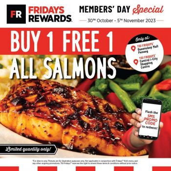 TGI-Fridays-Buy-1-Free-1-Promo-350x350 - Beverages Food , Restaurant & Pub Penang Promotions & Freebies Selangor 