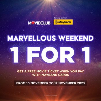 TGV-Marvellous-Weekend-1-For-1-Promotion-350x350 - Cinemas Johor Kedah Kelantan Kuala Lumpur Melaka Movie & Music & Games Negeri Sembilan Pahang Penang Perak Perlis Promotions & Freebies Putrajaya Sabah Sarawak Selangor Terengganu 