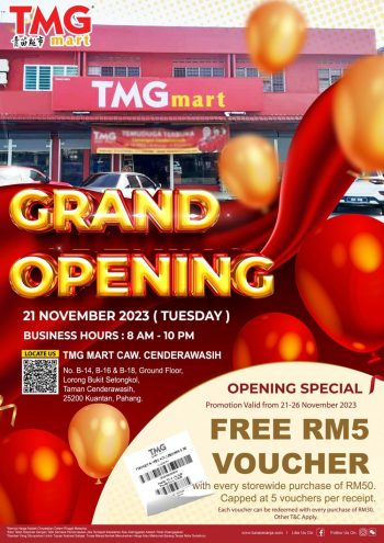 TMG-Mart-Cenderawasih-Grand-Opening-Promotion-350x495 - Pahang Promotions & Freebies Supermarket & Hypermarket 