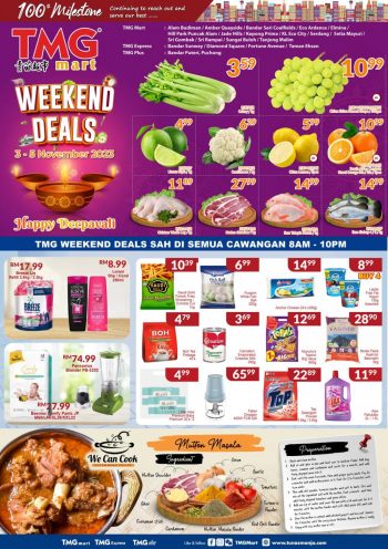 TMG-Mart-Deepavali-Weekend-Promotion-at-Klang-Valley-Tanjong-Malim-350x496 - Perak Promotions & Freebies Selangor Supermarket & Hypermarket 