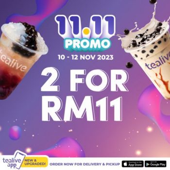 Tealive-11.11-Promo-2023-350x350 - Johor Kedah Kelantan Kuala Lumpur Melaka Negeri Sembilan Pahang Penang Perak Perlis Promotions & Freebies Putrajaya Sabah Sarawak Selangor Terengganu 