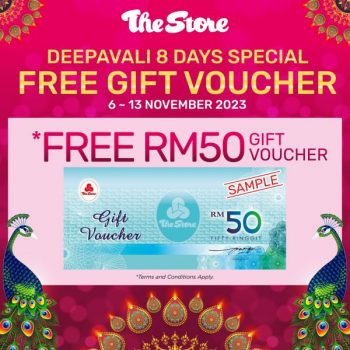 The-Store-Deepavali-Free-Gift-Voucher-Promotion-1-350x350 - Johor Kedah Kelantan Kuala Lumpur Melaka Negeri Sembilan Pahang Penang Perak Perlis Promotions & Freebies Putrajaya Sabah Sarawak Selangor Supermarket & Hypermarket Terengganu 