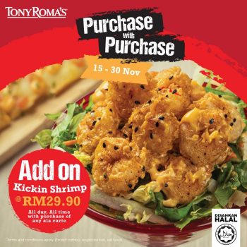 Tony-Romas-Purchase-With-Purchase-Promotion-350x350 - Food , Restaurant & Pub Johor Kedah Kelantan Kuala Lumpur Melaka Negeri Sembilan Pahang Penang Perak Perlis Promotions & Freebies Putrajaya Sabah Sarawak Selangor Terengganu 