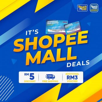 Touch-n-Go-Shopee-Mall-Day-Promotion-350x350 - eWallet & Digital Currency Johor Kedah Kelantan Kuala Lumpur Melaka Negeri Sembilan Online Store Pahang Penang Perak Perlis Promotions & Freebies Putrajaya Sabah Sarawak Selangor Terengganu 