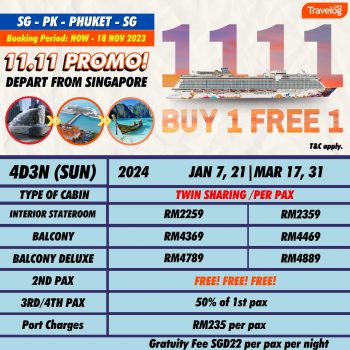 Travelog-Genting-Dream-11.11-Promo-Buy-1-Free-1-5-350x350 - Johor Kedah Kelantan Kuala Lumpur Melaka Negeri Sembilan Online Store Pahang Penang Perak Perlis Promotions & Freebies Putrajaya Sabah Sarawak Selangor Sports,Leisure & Travel Terengganu Travel Packages 