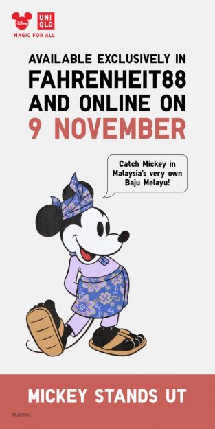 UNIQLO-Mickey-Stand-UT-Early-Exclusive-Launch-at-Fahrenheit88-313x625 - Apparels Fashion Accessories Fashion Lifestyle & Department Store Kuala Lumpur Promotions & Freebies Selangor 