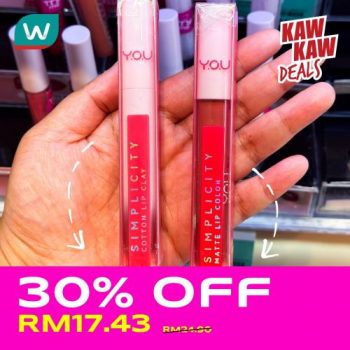 Watsons-Cosmetics-Promotion-10-350x350 - Beauty & Health Cosmetics Johor Kedah Kelantan Kuala Lumpur Melaka Negeri Sembilan Online Store Pahang Penang Perak Perlis Personal Care Promotions & Freebies Putrajaya Sabah Sarawak Selangor Terengganu 