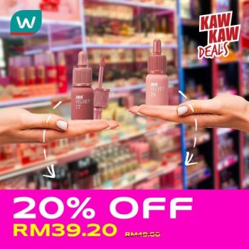 Watsons-Cosmetics-Promotion-21-350x350 - Beauty & Health Cosmetics Johor Kedah Kelantan Kuala Lumpur Melaka Negeri Sembilan Online Store Pahang Penang Perak Perlis Personal Care Promotions & Freebies Putrajaya Sabah Sarawak Selangor Terengganu 