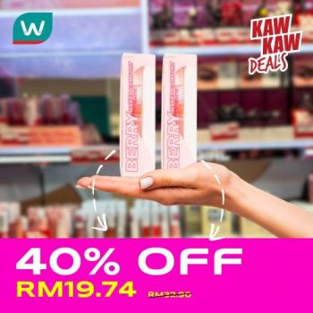 Watsons-Glam-Essentials-40-OFF-Promotion-4-350x350 - Beauty & Health Cosmetics Johor Kedah Kelantan Kuala Lumpur Melaka Negeri Sembilan Pahang Penang Perak Perlis Personal Care Promotions & Freebies Putrajaya Sabah Sarawak Selangor Skincare Terengganu 