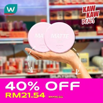 Watsons-Glam-Essentials-40-OFF-Promotion-8-350x350 - Beauty & Health Cosmetics Johor Kedah Kelantan Kuala Lumpur Melaka Negeri Sembilan Pahang Penang Perak Perlis Personal Care Promotions & Freebies Putrajaya Sabah Sarawak Selangor Skincare Terengganu 